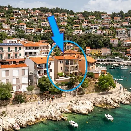 公寓 Nika Seafront - Rabac, Istria